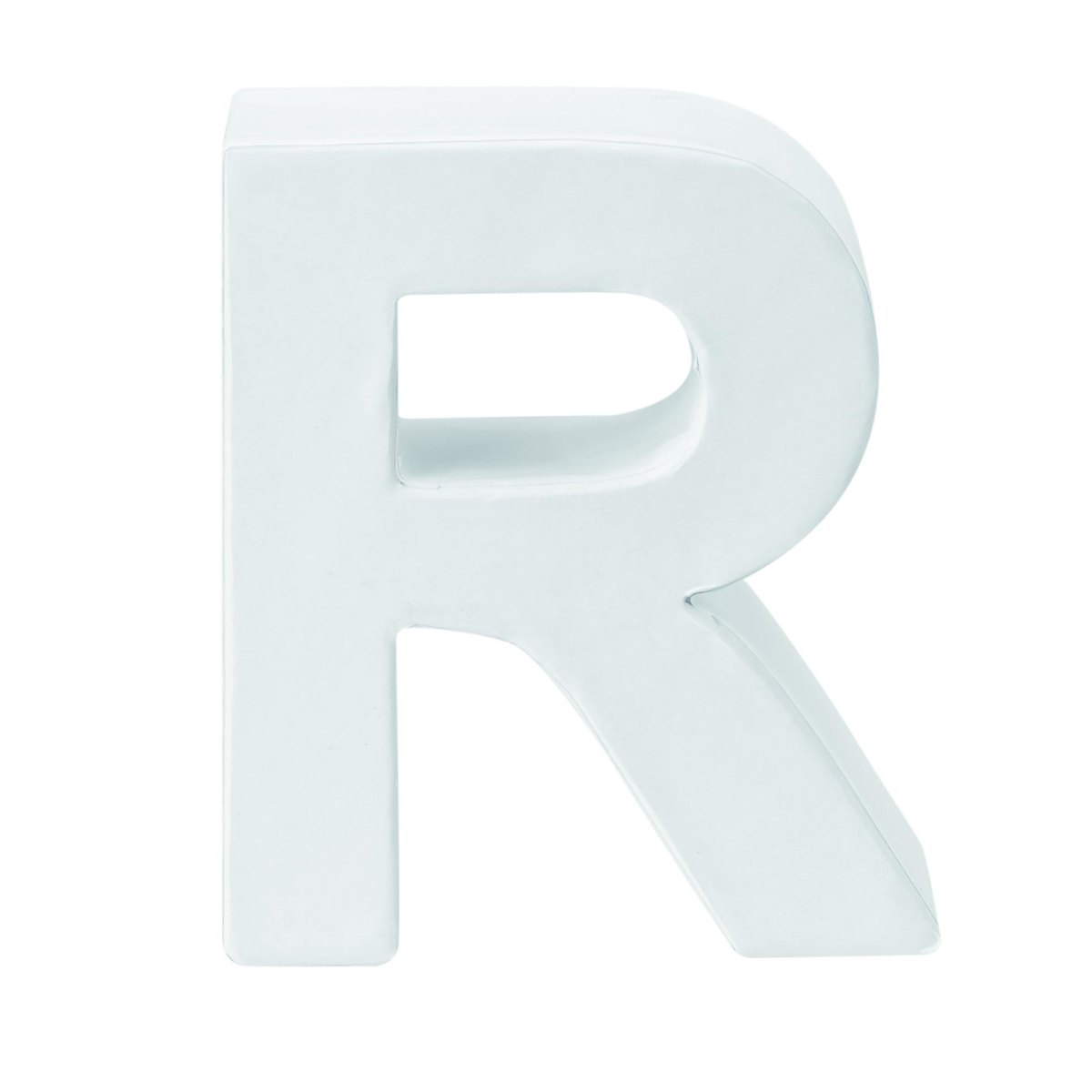 Papp-Buchstaben R 10x3,5cm